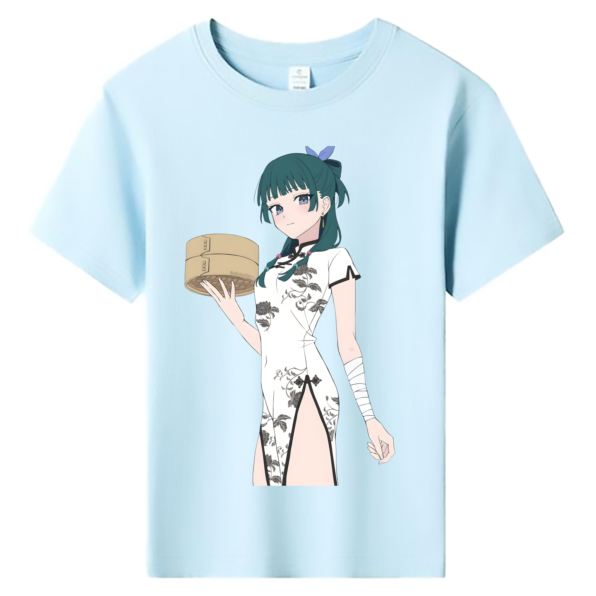 （画像用） 薬屋のひとりごと The Apothecary Diaries 綿100％キッズTシャツ（フロントプリント）